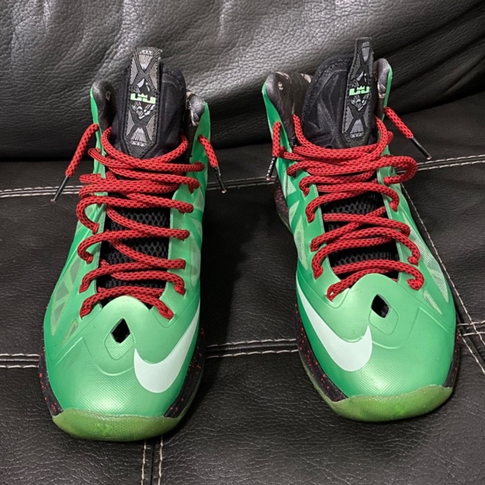 Nike Lebron X Cutting Jade